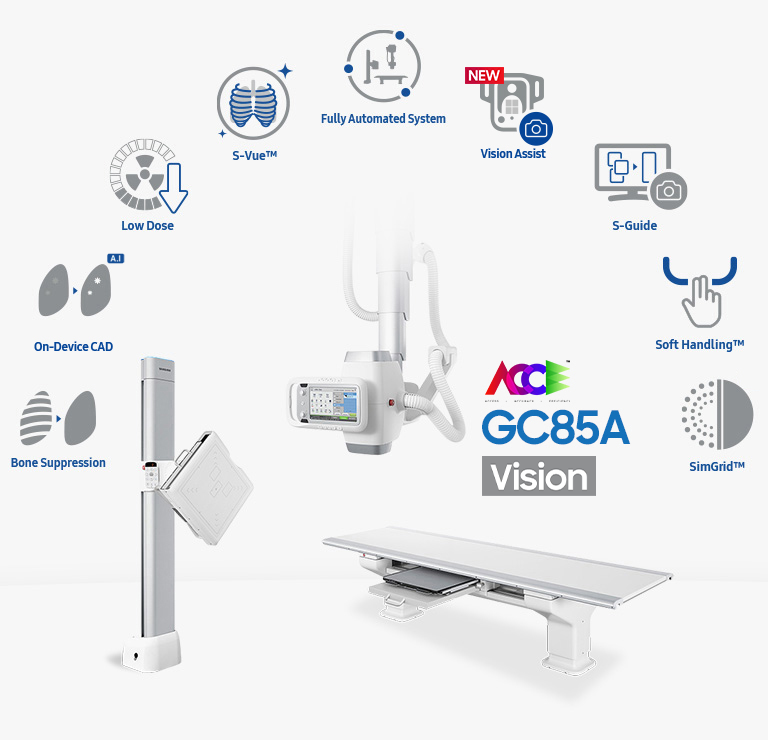 Radiografia Digitale AccE GC85A